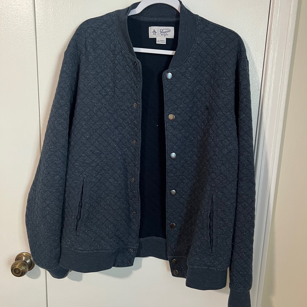 Penguin Men's Quilted Bombers Jacket